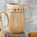 Branded Ceramic Pitcher
