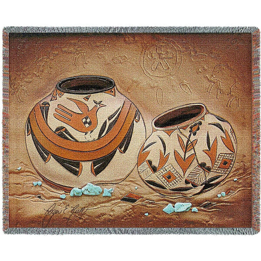 Zuni Pottery Blanket
