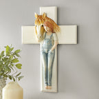 Horse Love Wall Cross