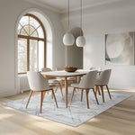 Bisbee Diamonds Blue Rug - 2 x 8