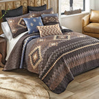 Southwestern Horizon Quilt Bed Set - King