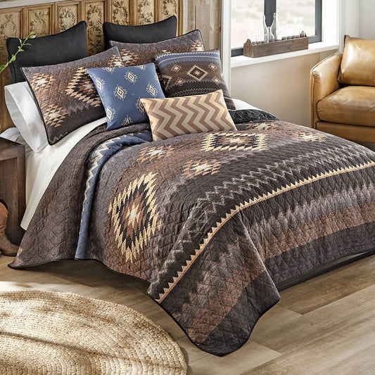 Southwestern Horizon Quilt Bed Set - King - CLEARANCE