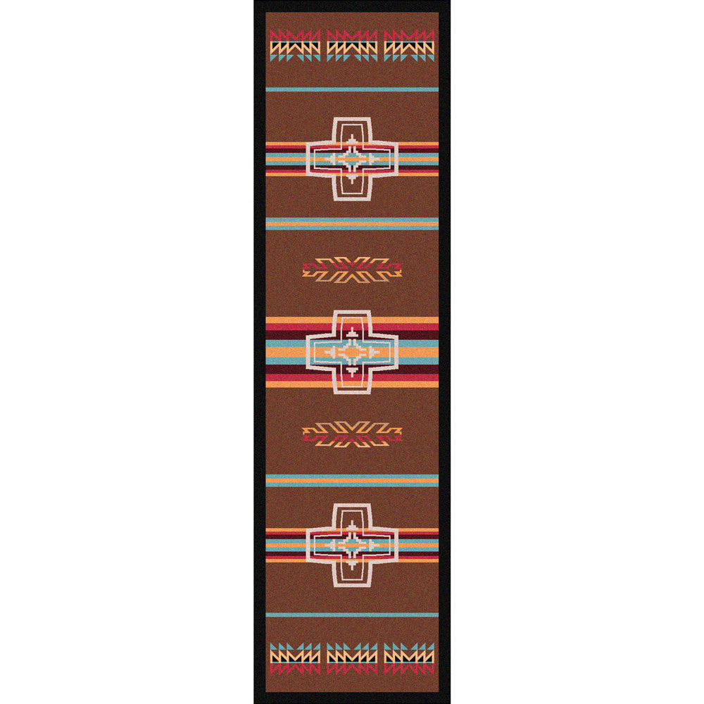 Canyon Cross Rug - 2 x 8