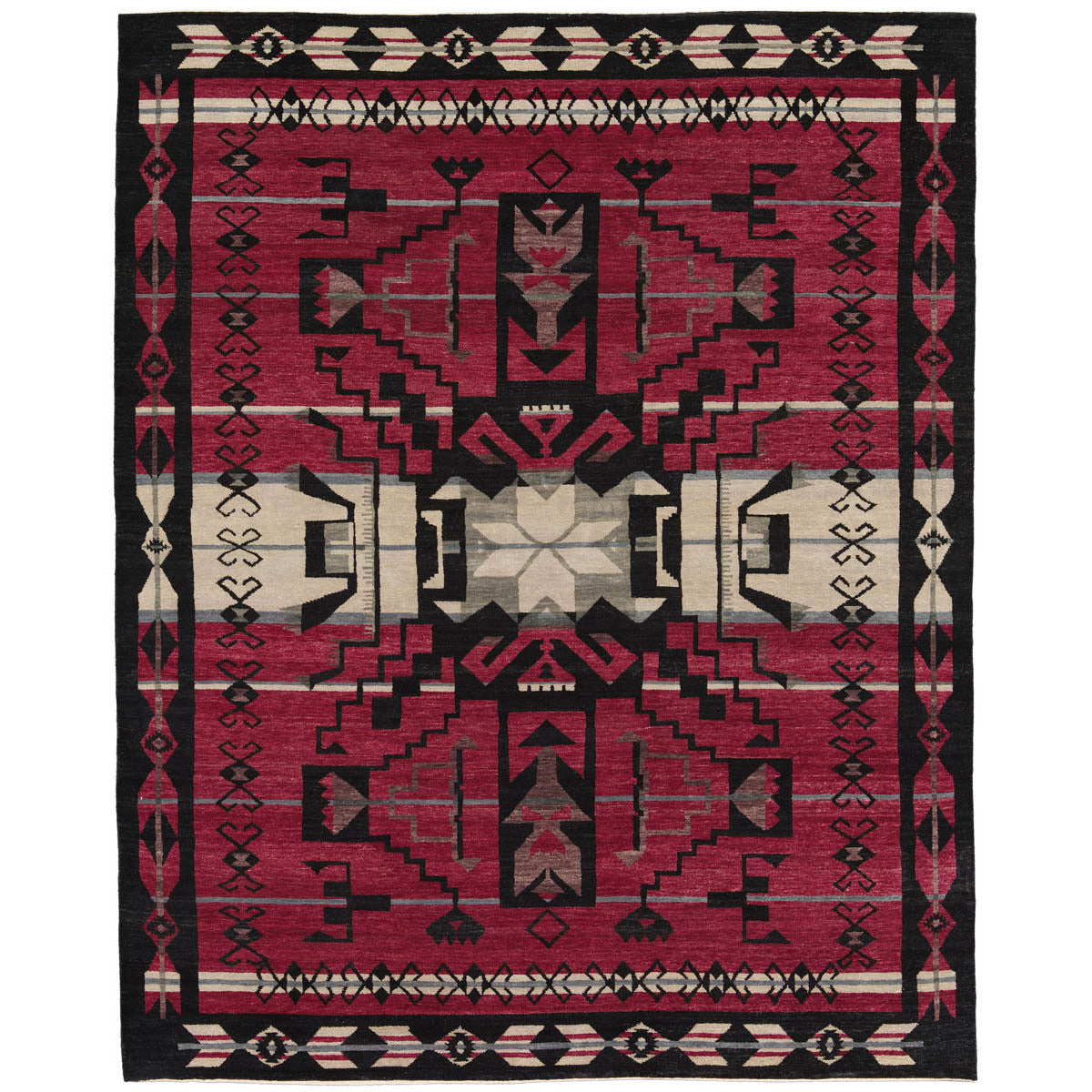 Storm Cardinal Rug - 8 x 10