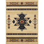 Outlaw Oasis Cream Rug - 8 x 10