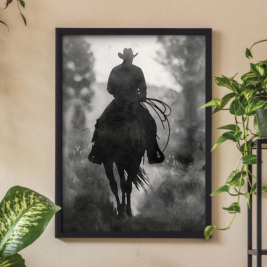 The Lone Rider Wall Art