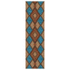 San Pedro Rust Rug - 2 x 8