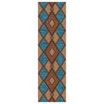 San Pedro Rust Rug - 2 x 8