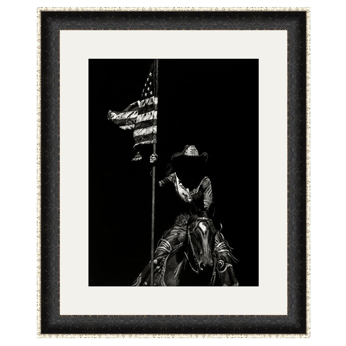 Wyoming Rodeo III Framed Art