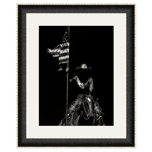 Wyoming Rodeo III Framed Art