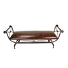 Duchess Iron Vanity Stool - Colonial Antique Brown