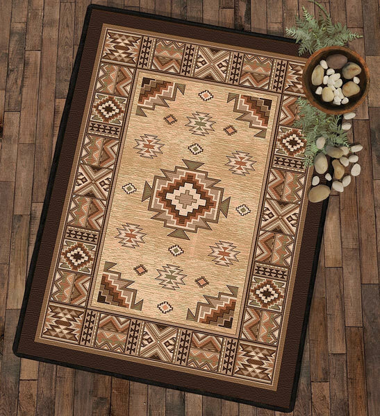 Sierra Canyon Tan Rug - 5 x 8