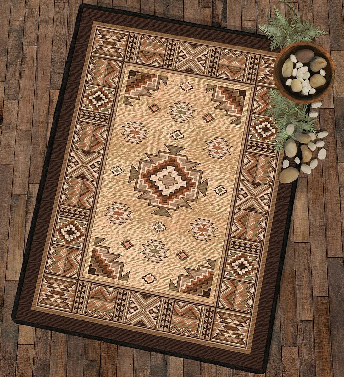 Sierra Canyon Tan Rug - 5 x 8