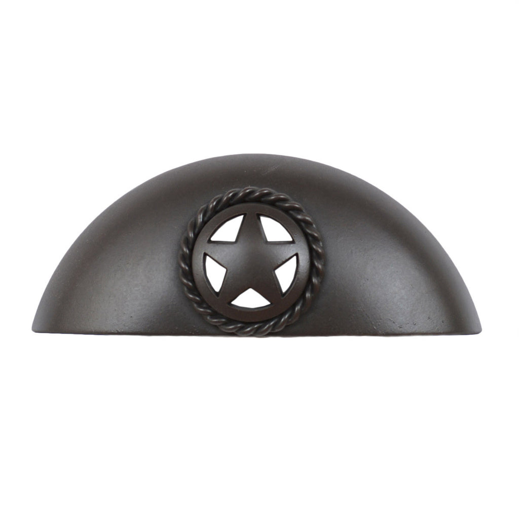 Star Cup Drawer Pulls - Set of 2