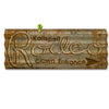 Rodeo Clown Entrance Personalized Corrugated Metal Sign