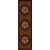 Gilded Star Rug - 2 x 8