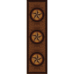 Gilded Star Rug - 2 x 8