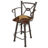 Coronado Iron Barstool with Arms