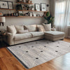 Crosspoint Gray Rug - 3 x 4