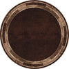 Rustic Barnwood Rug - 8 Ft. Round