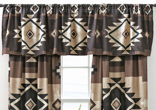 Whiskey Creek Lined Valance