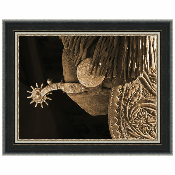 Star Spur Framed Canvas