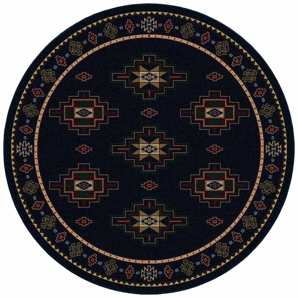 Paseo Midnight Rug - 8 Ft. Round