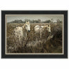White Horses Framed Print