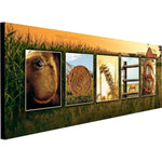 Horse Farm Personalized Stretched Canvas - Small