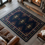 Paseo Midnight Rug - 11 x 13