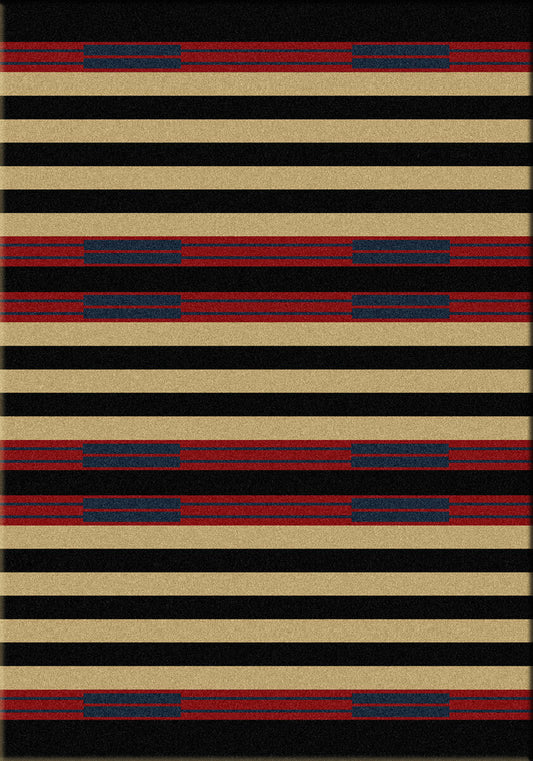 Chief Stripe Rug - 4 x 5