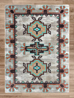 Bozeman Turquoise Rug - 8 x 11