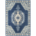 Delia Navy Rug - 8 x 10
