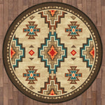 Salado Trails Rug - 8 Ft. Round