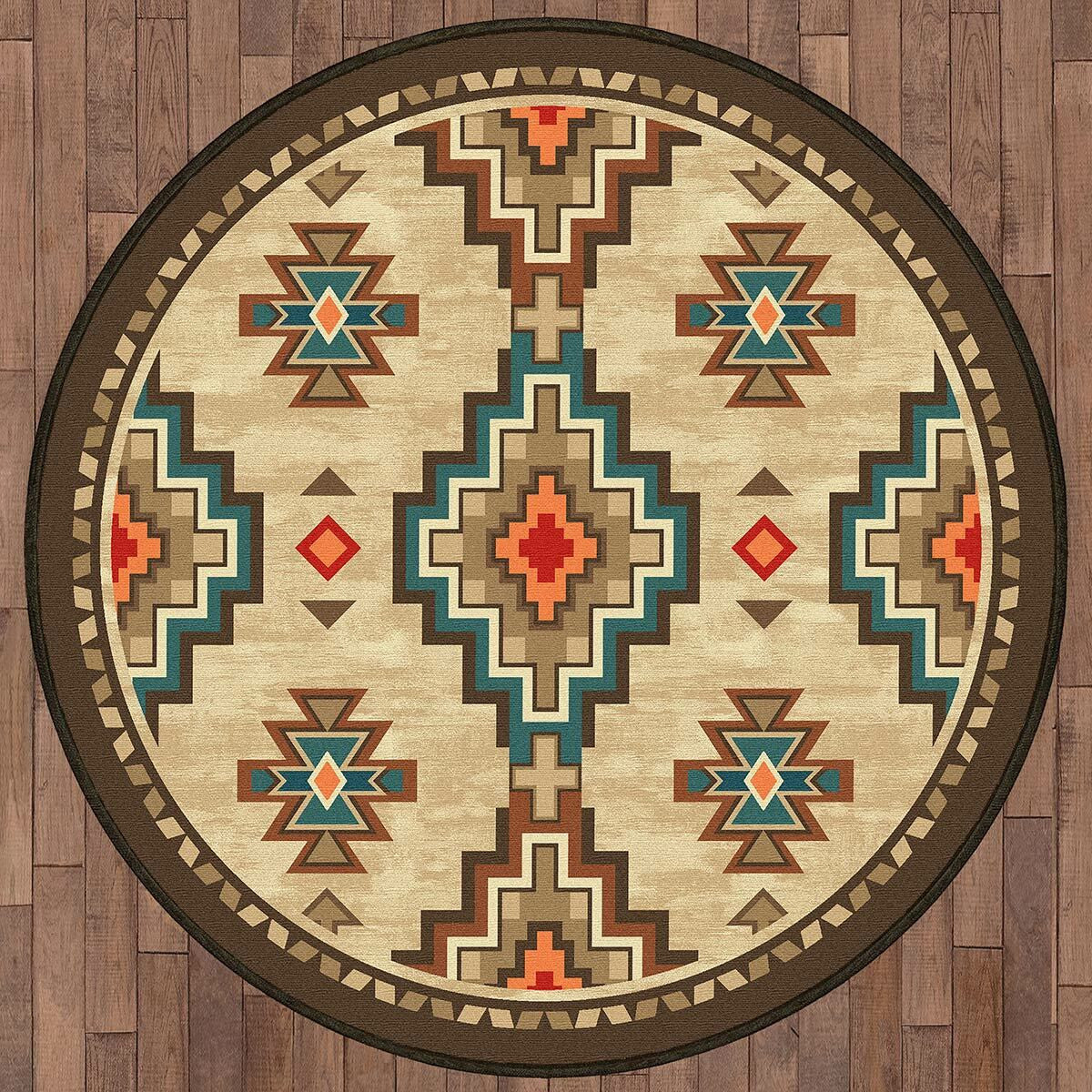Salado Trails Rug - 8 Ft. Round