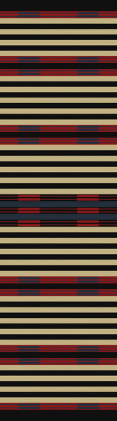 Chief Stripe Rug - 2 x 8