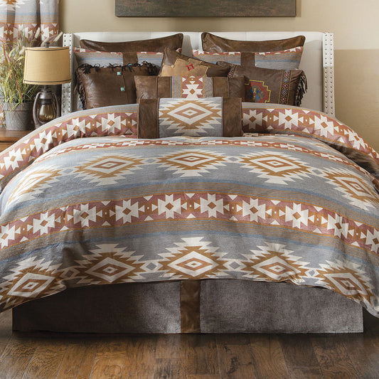 Southwestern Sunset Chenille Bed Set - Queen- SALE