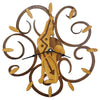 Designer Coyote Wall Clock