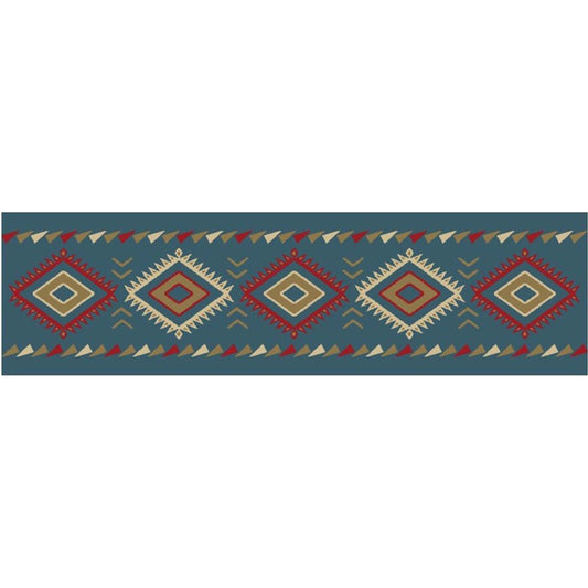Blue Desert Diamond Stair Tread - Set of 2