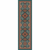 Rhinestone River Rug - 2 x 8