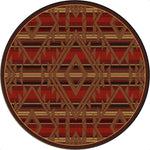 Santa Fe Spirit Rug - 8 Foot Round