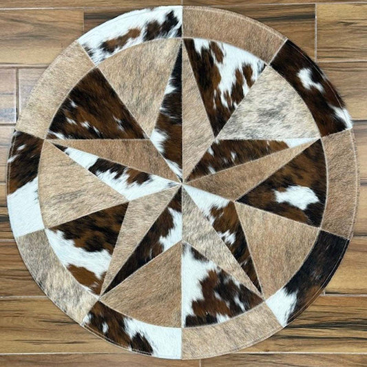 Lonesome Star Round Rug - 3 Ft. Round