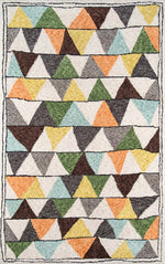Color Splash Geometric Rug - 5 x 8