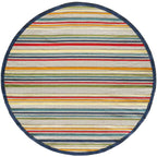 Sun Valley Stripes Indoor/Outdoor Rug - 8 Ft. Round - OUT OF STOCK UNTIL 10/12/2026