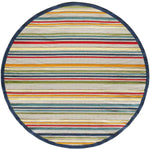 Sun Valley Stripes Indoor/Outdoor Rug - 8 Ft. Round - OUT OF STOCK UNTIL 10/12/2026