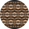 Rio Rancho Brown Rug - 8 Ft. Round