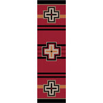 Bounty Red Southwestern Rug - 2 x 8
