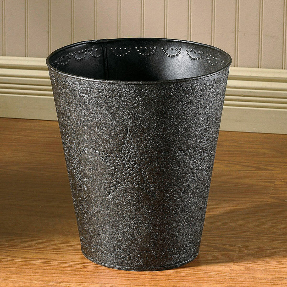Punched Star Waste Basket - OUT OF STOCK UNTIL 06/30/2026