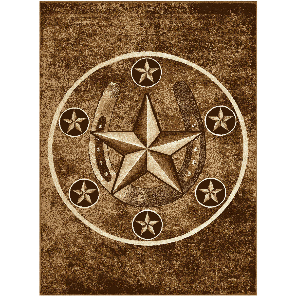 Lonestar Ranch Wheat Rug - 2 x 3