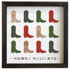 Holiday Cowboy Greetings Wall Art